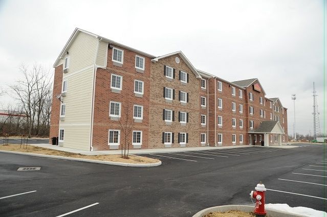 Woodspring Suites Columbus Urbancrest グローブ・シティ エクステリア 写真